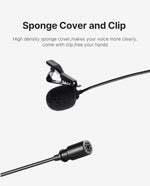 Universal Clip-on Lavalier Microphone