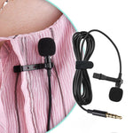 3.5mm Clip Tie Collar Microphone