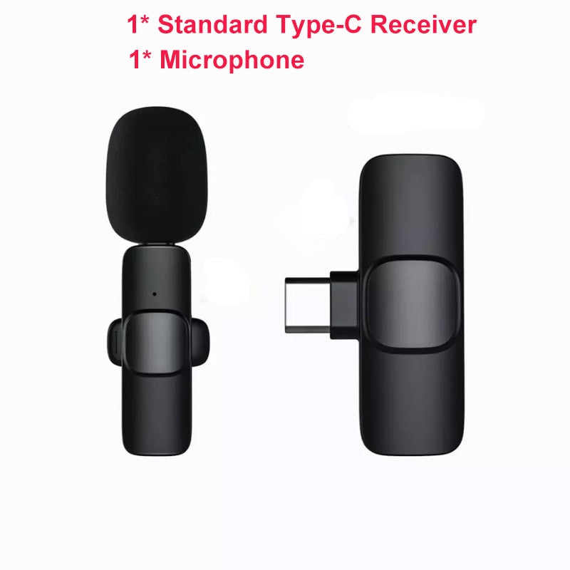 Wireless Lavalier Chargeable Handheld Microphone