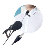 3.5mm Clip Tie Collar Microphone