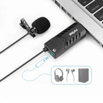 Clip-on Cardioid Condenser USB Microphone