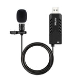 Clip-on Cardioid Condenser USB Microphone