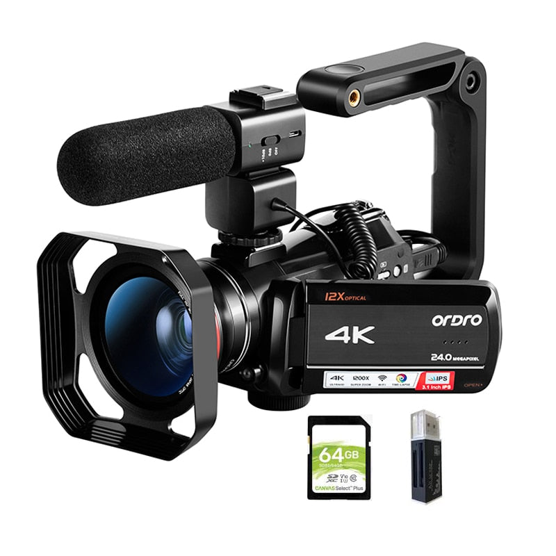 4K Optical Zoom Live Streaming Camera