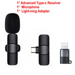 Wireless Lavalier Chargeable Handheld Microphone