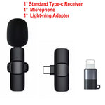 Wireless Lavalier Chargeable Handheld Microphone