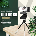 Autofocus HD 8K Computer Webcam