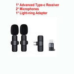 Wireless Lavalier Chargeable Handheld Microphone